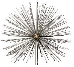 Fuente ornamental con forma de esfera