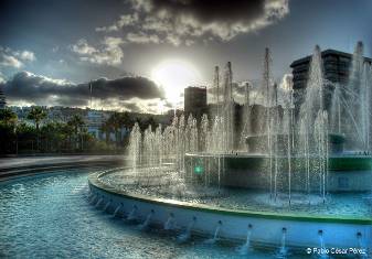fuente ornamental en Madrid