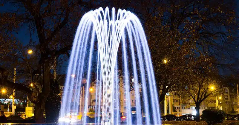 Qualité de l'eau dans les fontaines à jet d’eau