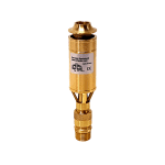 Geyser jet made of brass            