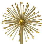 Mini water sphere made of brass