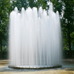 Circular Fountain Ring with lance jets I            