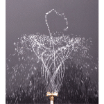 Effect of the fountain nozzle Dancing            