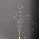 Effect of the fountain nozzle Dancing            