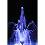 Special illuminated crown nozzles with RGB
