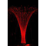 Architectural fountain with a Palm Tree fountain nozzle            