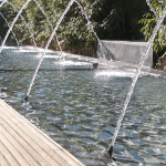 jet pipe stocks in architectural fountain