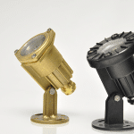 Projecteurs submersible on laiton et plastique pour dichroïques LED