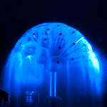 Hémisphère éclairée par LED Lake RGB