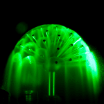 Hémisphère éclairée par Lake RGB