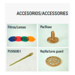 Accessories for PAR-38 underwater spotlights