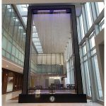 Impresionante cortina de agua para una exposición comercial