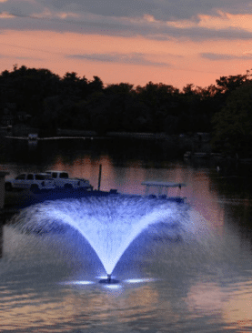 Calix floating fountain