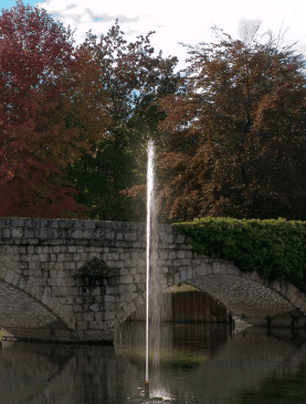 floating fountain Lanza