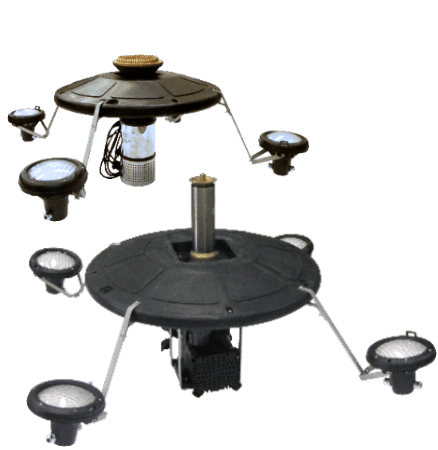 Fuentes flotantes Serie Safe Rain