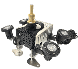 Standard kit for architectural fountains  interactive fountains