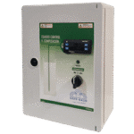 Pressure transducer with electrical panel